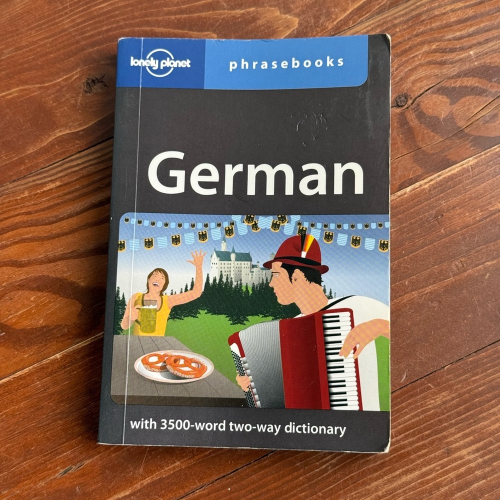Lonely Planet Bilingual German English Language Phrase Book